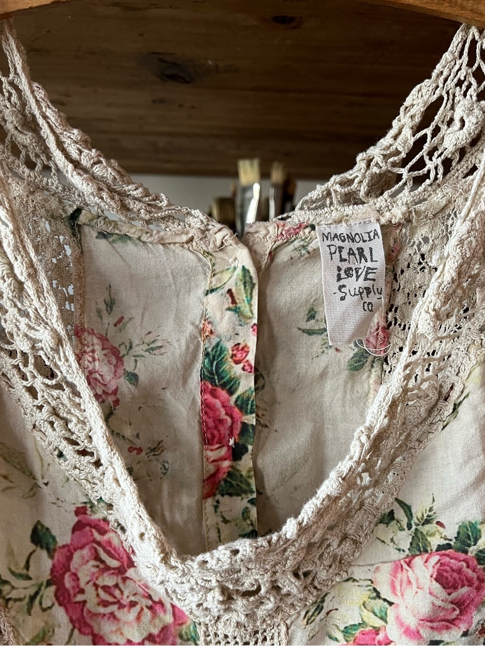 🌺 Magnolia Pearl Floral Dejah Blouse - Picture 6 of 17